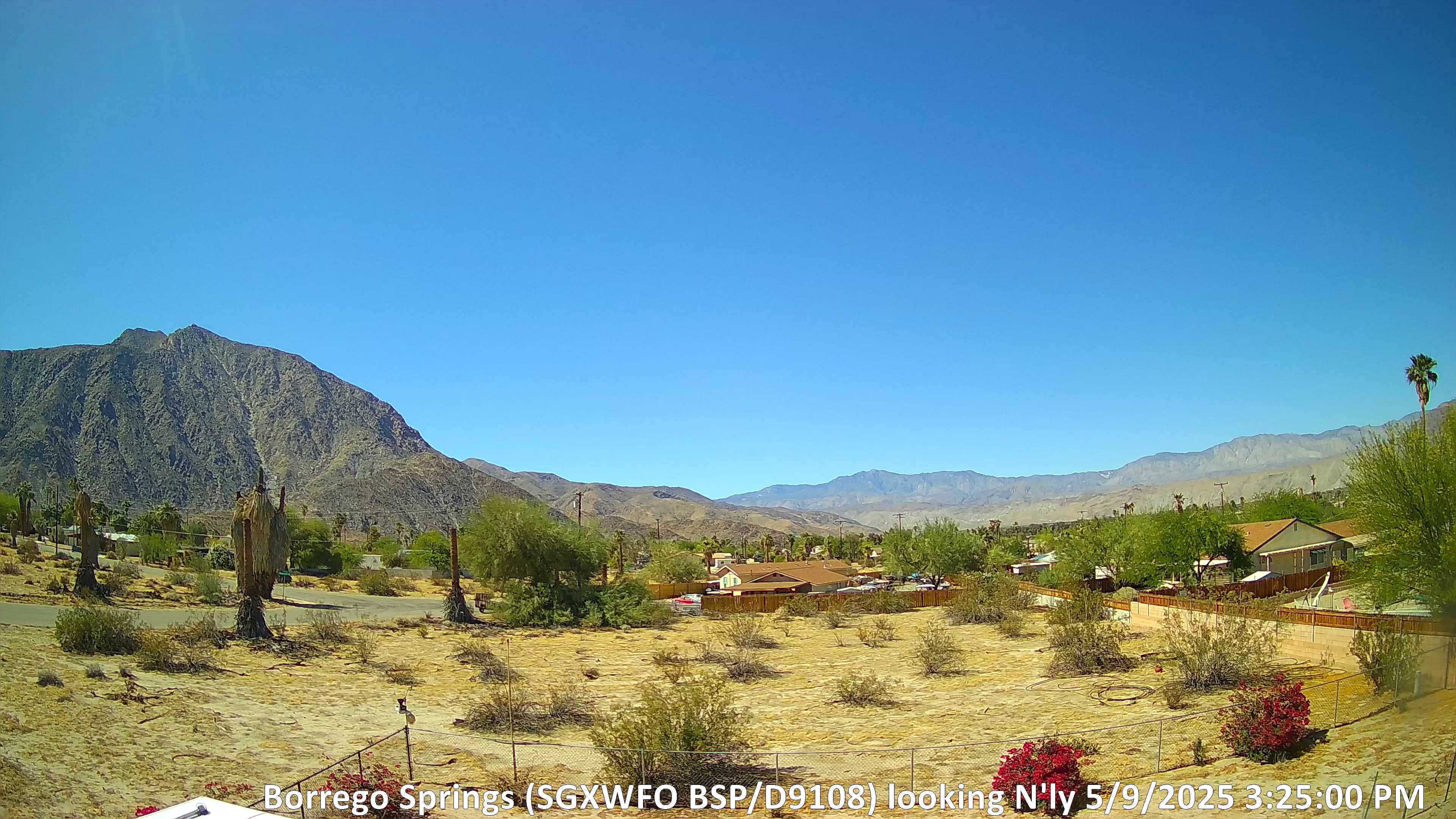 Borrego Weather Cam North