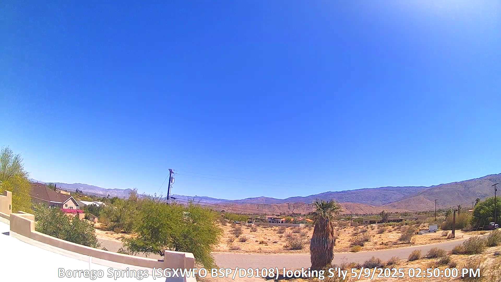 Borrego Weather Cam South